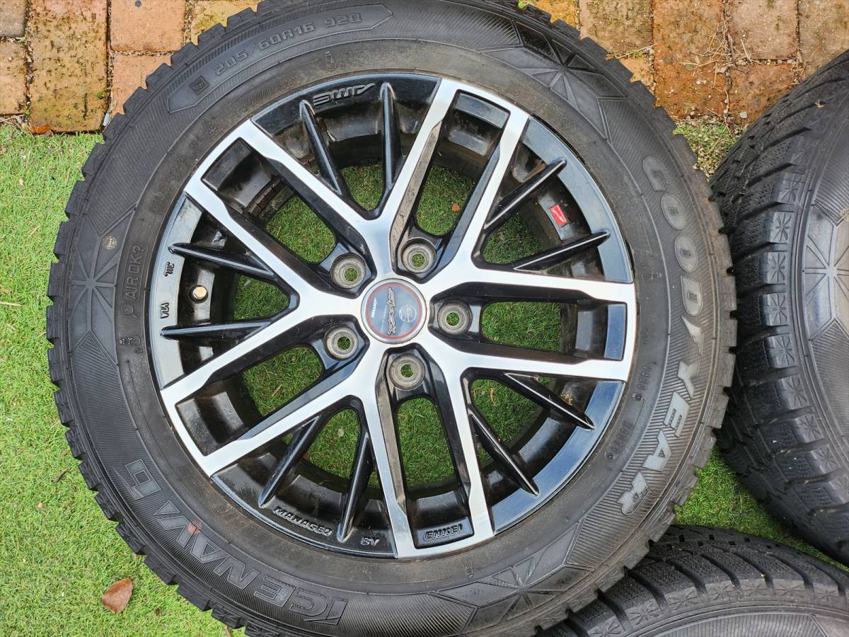 グッドイヤー　アイスナビ　2019年　205/60R16　ステップワゴンスパーダに使用_画像4