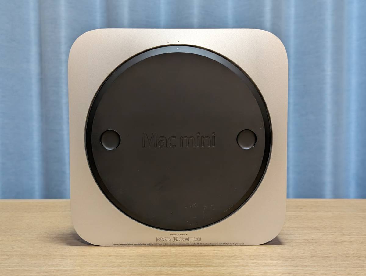 【Apple】 MacMini MD388J/A Late 2012 2.6GHz i7 16GB 500GB SSD 美品 付属品元箱一式_画像5