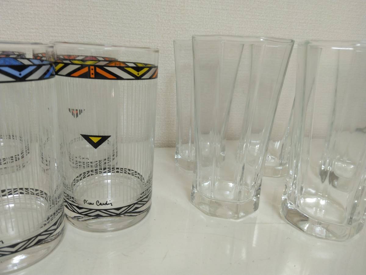  tumbler glass summarize Pierre Cardin Sasaki glass ( stock )mji line KAMEIGLASS 3 set *565