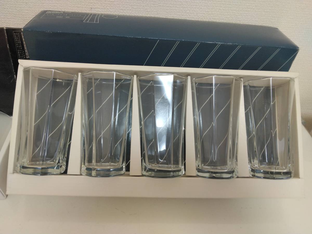  tumbler glass summarize Pierre Cardin Sasaki glass ( stock )mji line KAMEIGLASS 3 set *565