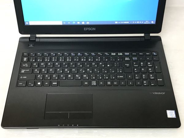 15.6型ビジネスノート 大容量SSD EPSON Endeavor NJ4100E (Core i3-7100U 2.4GHz/4GB/SSD 512GB/DVD/Wi-Fi/Webカメラ/Windows10)[312903-]_画像3