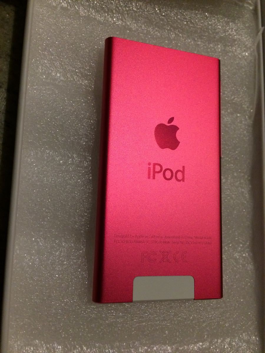  原文: 【新品未使用(90日間保証付き) 】iPod nano 第7世代 16GB　ピンク　apple 交換プログラム品 2 送料無料