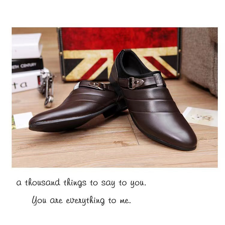  повседневная обувь комфорт обувь мужской обувь спортивные туфли мокасины джентльмен обувь туфли без застежки легкий обувь мужской обувь Brown 27cm