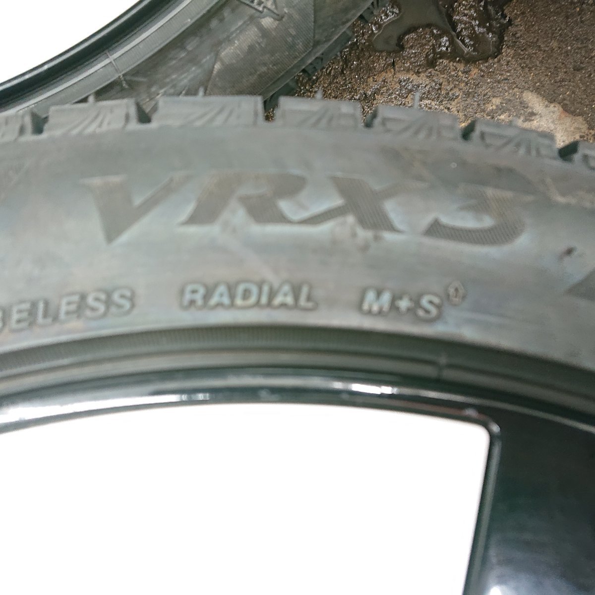 ★タイヤ未走行品★ブリヂストン ブリザック VRX3 215/45R17 2022年製 50プリウス純正アルミホイール【他商品と同梱歓迎】_画像7