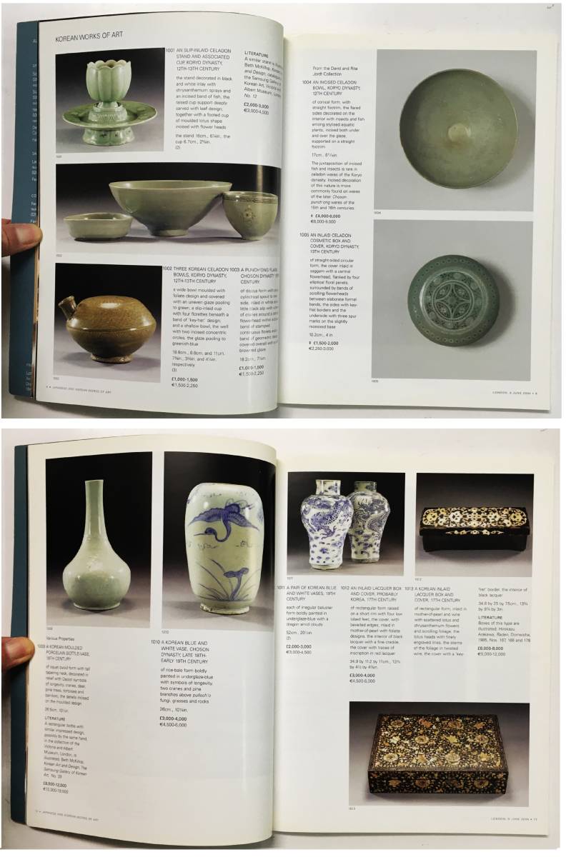 サザビーズ日本韓国美術オークションカタログ価格表付「Japanese and Korean Works of Art」[2004 Sotheby's]根付119点 自在置物 李朝 高麗_画像4