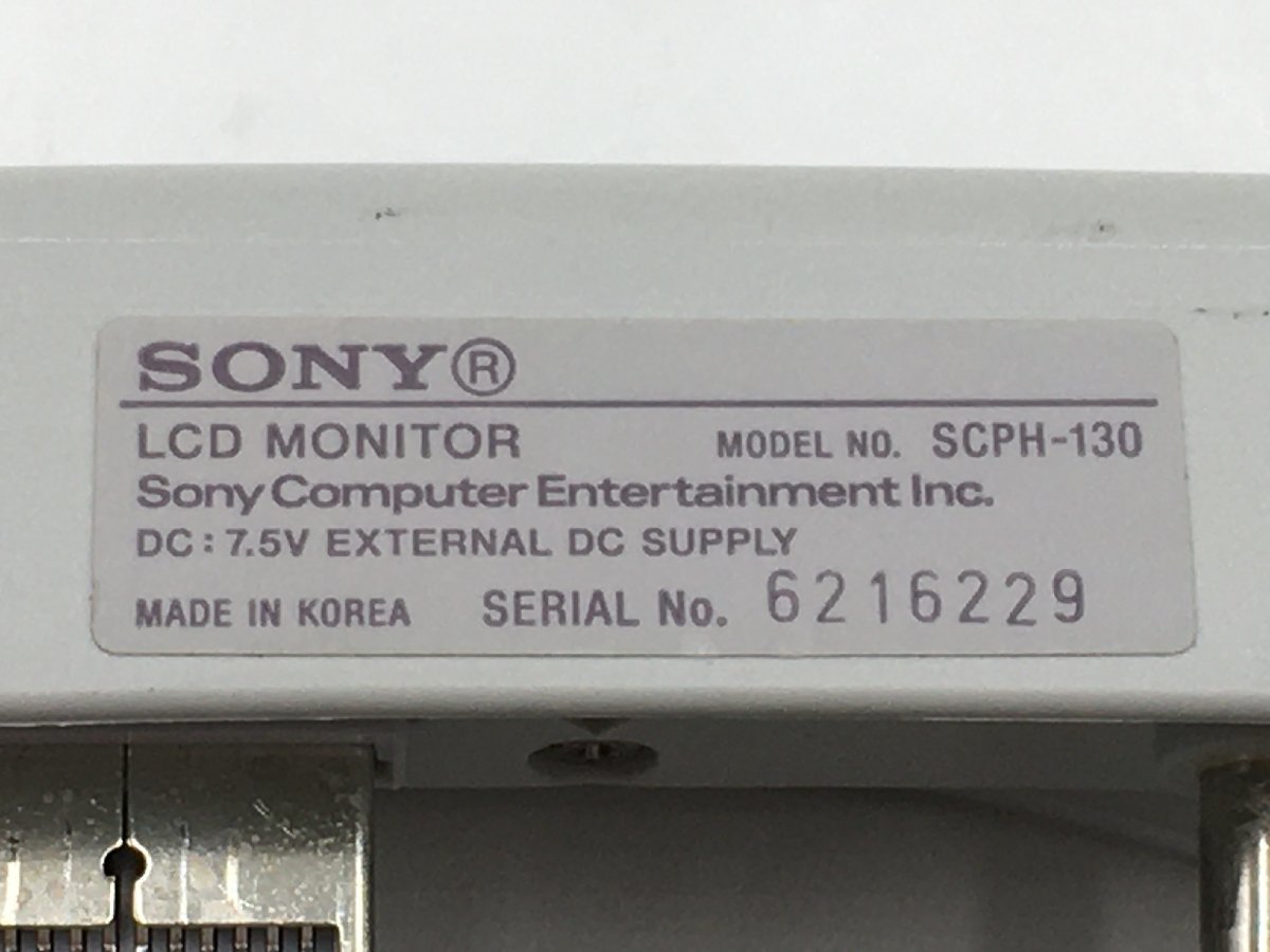 ♪▲【SONY ソニー】PSone LCDモニター SCPH-130 1201 10_画像6