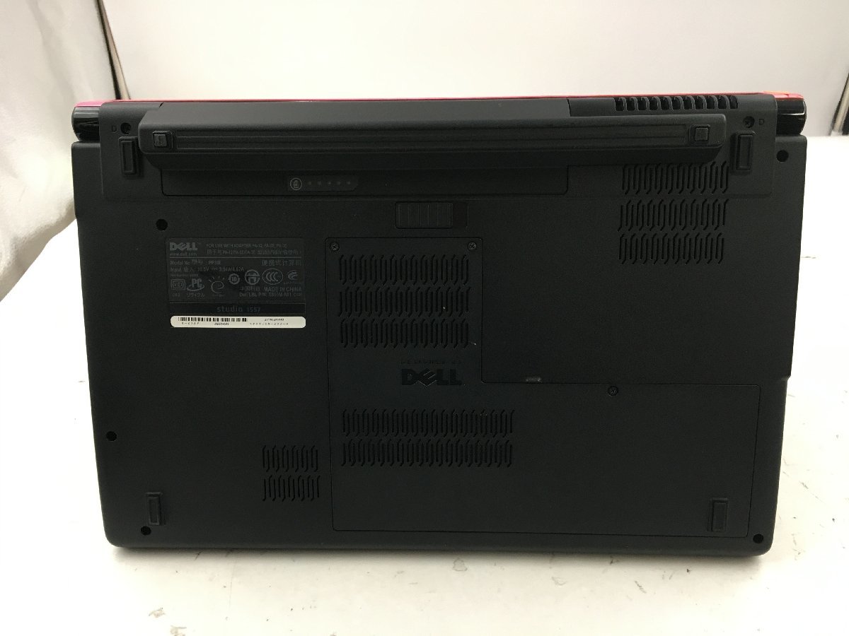 ♪▲【DELL デル】ノートPC/Core i7 Q720(第1世代)/HDD 500GB Studio 1557 Blanccoにて消去済み 1206 N 22_画像6