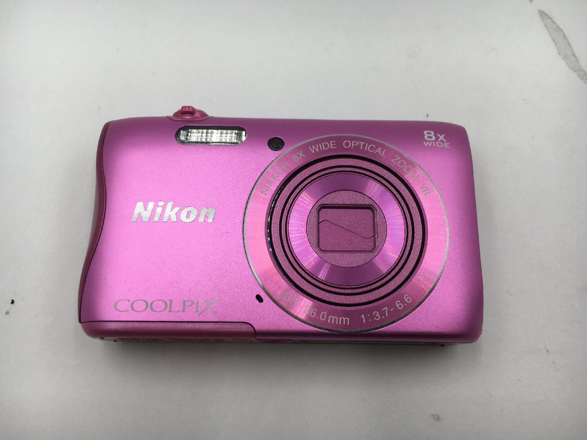 ♪▲【Nikon ニコン】コンパクトデジタルカメラ COOLPIX S3700 1214 8_画像2