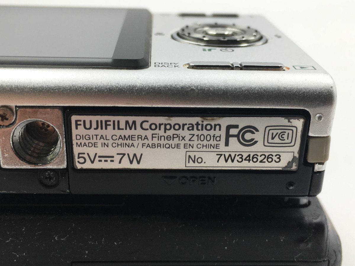 ♪▲【FUJIFILM 富士フイルム】コンパクトデジタルカメラ 2点セット FinePix F770EXR/Z100fd まとめ売り 1222 8_画像5