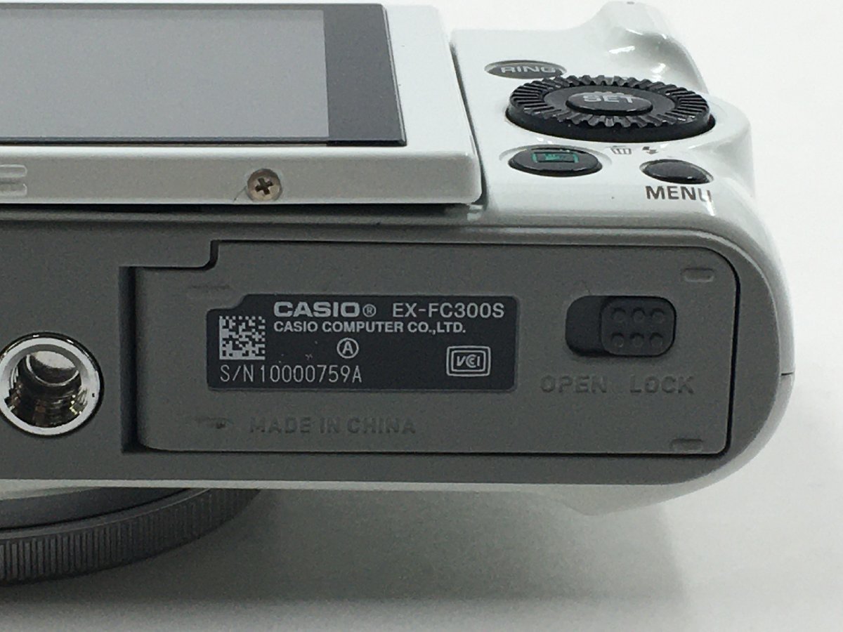 ♪▲【CASIO カシオ】コンパクトデジタルカメラ EX-FC300S 1222 8_画像5