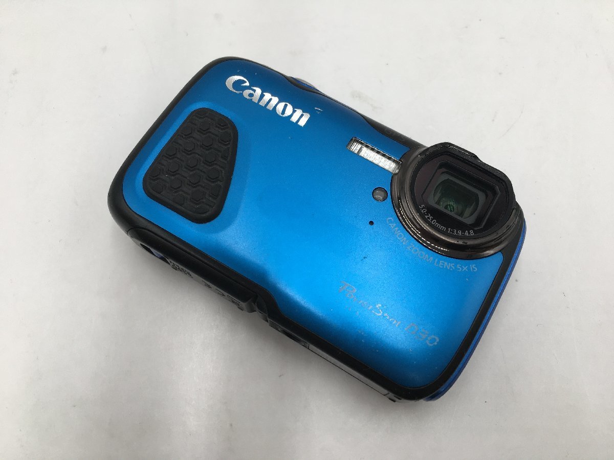 ♪▲【Canon キャノン】コンパクトデジタルカメラ PowerShot D30 1228 8_画像1