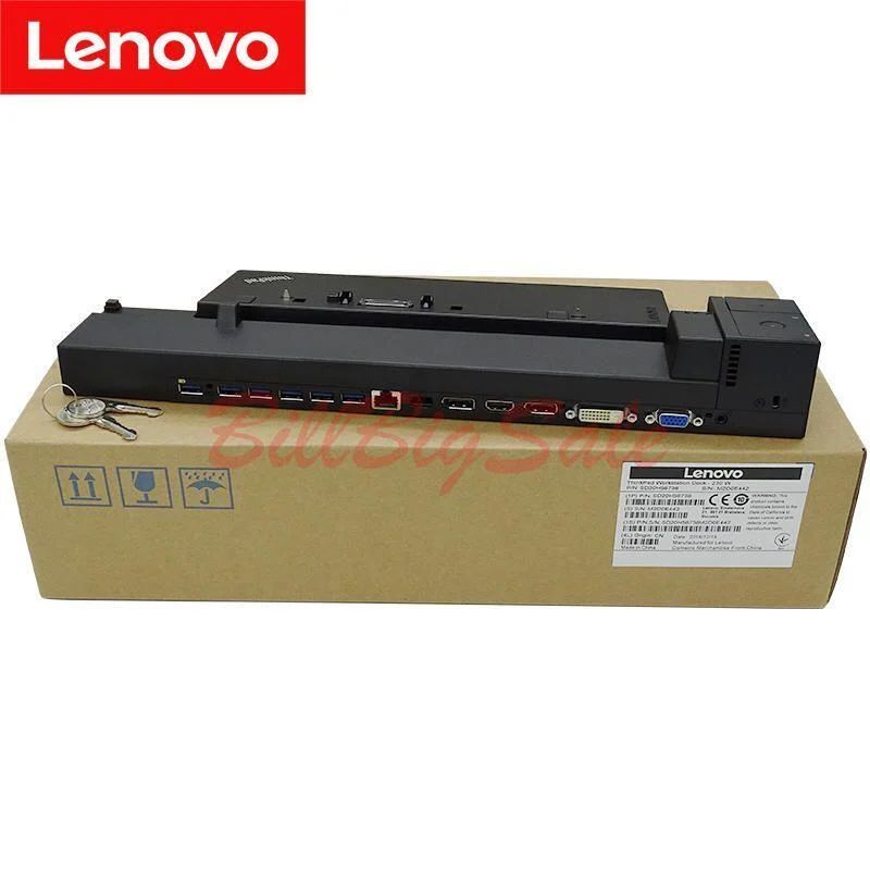 ドック 40A5 対応 Lenovo ThinkPad P50 P51 P70 P71 ワークステーションUSB 3.0 鍵付属 新品γの画像10