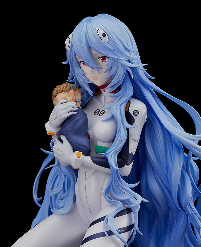 新品未開封　綾波レイ　ロングヘアVer　ヱヴァンゲリヲン新劇場版　1/7スケール完成品　美少女　かわいい　エヴァンゲリオン　フィギュア