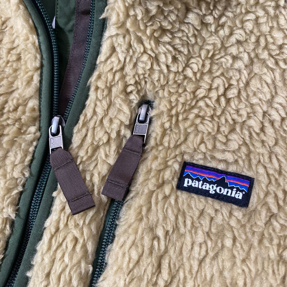 美品 名作 2013 年 限定 パタゴニア レトロ X カーディガン S patagonia Retro ジャケット タン Jacket_画像7