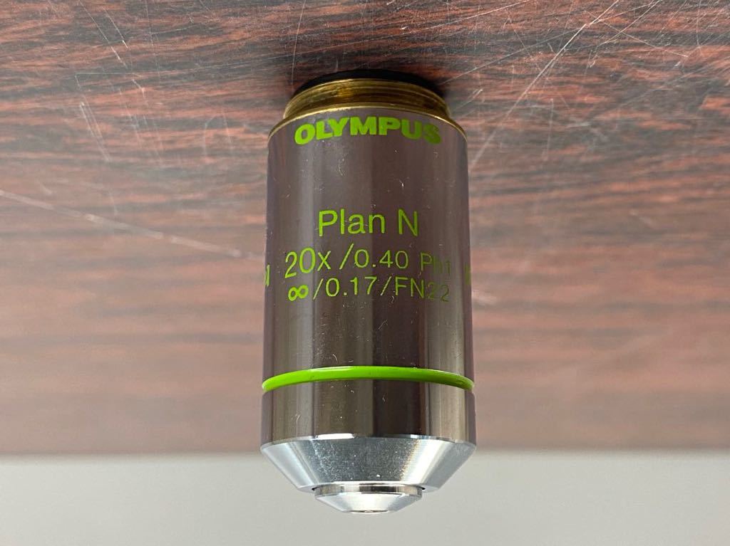 A2610)OLYMPUS オリンパス対物レンズPlan N 20x/0.40 ph1 中古 A2610)OLYMPUS オリンパス対物レンズPlan N 20x/0.40 ph1 中古
