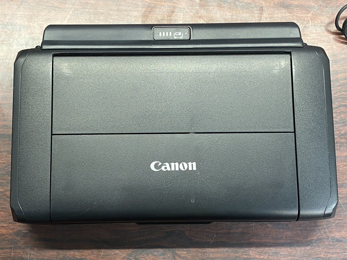 A2560)総印刷3857枚　Canon キャノン TR153 モバイルプリンター　AC バッテリー付き_画像2