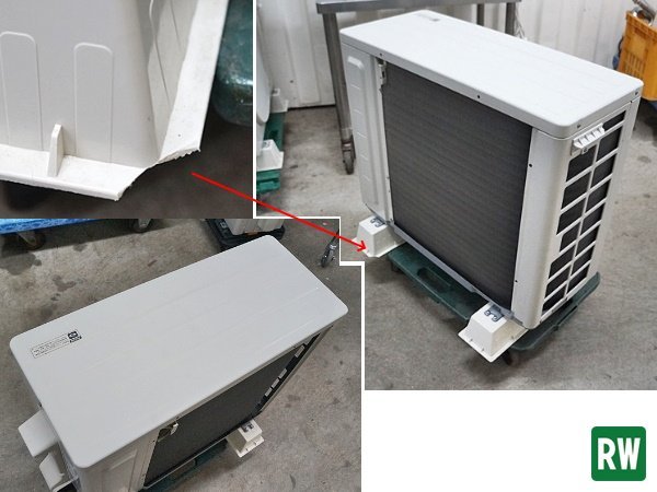 【2019年製】 ルームエアコン ダイキン 10畳用 100V AN28VFSK-W 冷房・暖房兼用 壁掛け 家庭用 [3-239319]_画像3