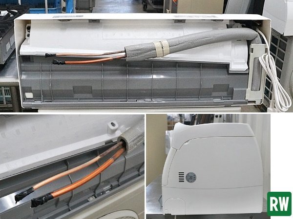 【2019年製】 ルームエアコン ダイキン 6畳用 100V AN22VFSK-W 冷房・暖房兼用 壁掛け 家庭用 [3-239318]_画像9