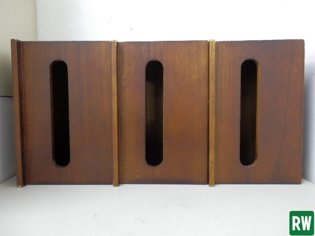 【7個セット】木製 ティッシュボックス ティッシュカバー ティッシュケース 幅240×奥行155×高さ127mm [2]_画像3