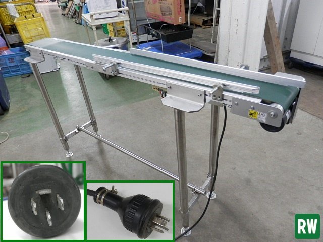 ベルトコンベア マルヤス機械 MMG1-303-150 三相200V ベルト幅 ベルトコンベア マルヤス機械 MMG1-303-150 三相200V ベルト幅