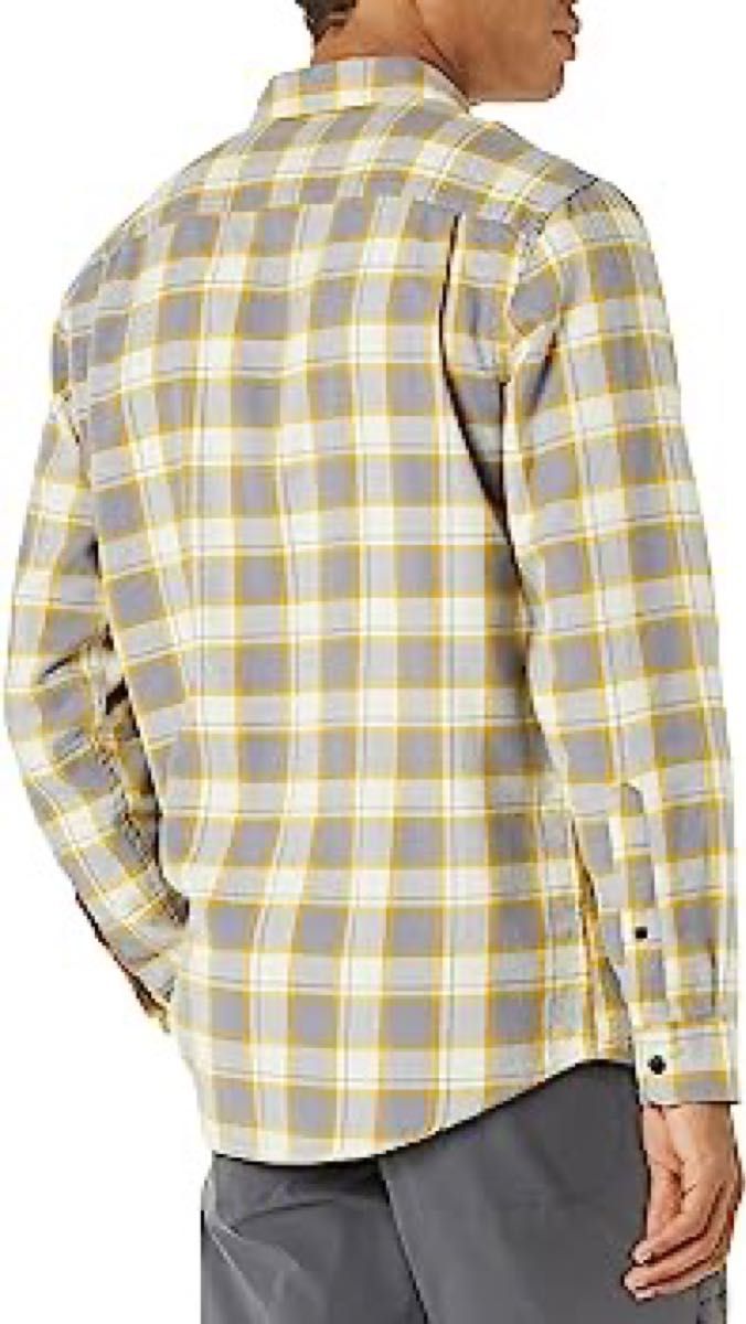 フランネルシャツ 2ポケット レギュラーフィット 長袖 メンズ　Sサイズ