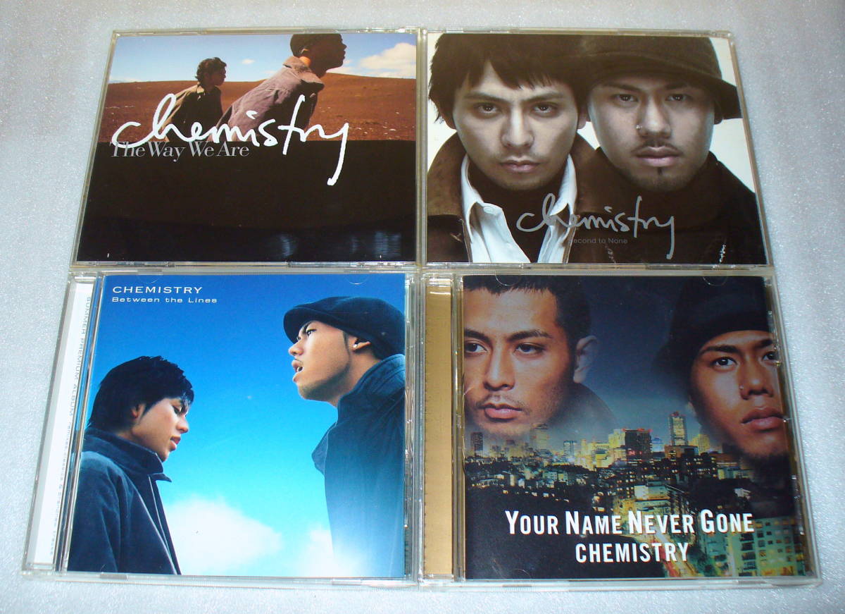 A0 CHEMISTRY４枚セット ①The Way We Are ②Second to None ③Between the Lines ④Your Name Never Gone ケミストリー_画像1