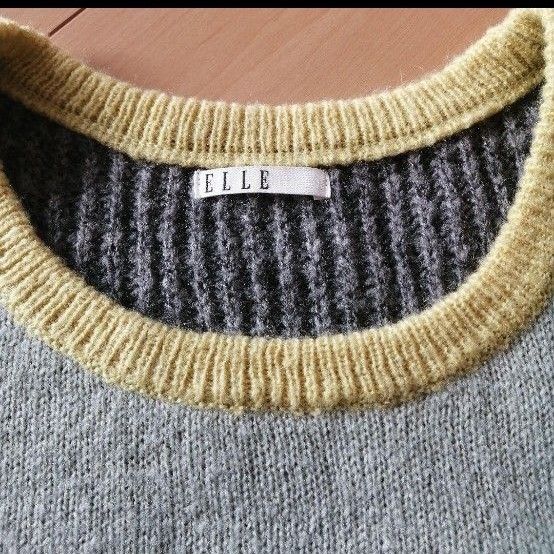 レディース　ELLE　三色 ニット　セーター　サイズ38