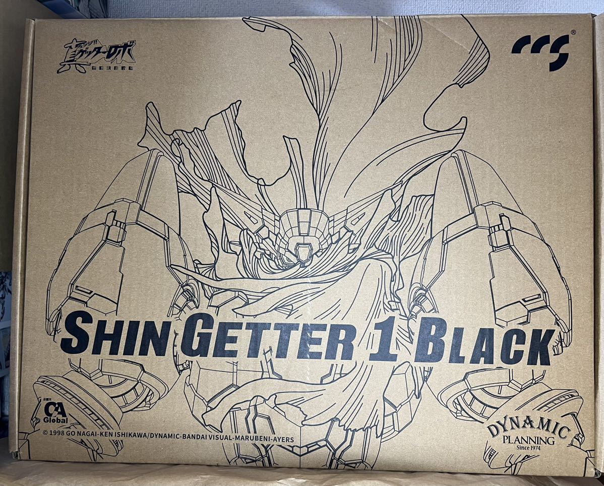 【開封済】鉄魄　MORTAL MIND CCSTOYS 真ゲッター1 ブラック BLACK.ver_画像1