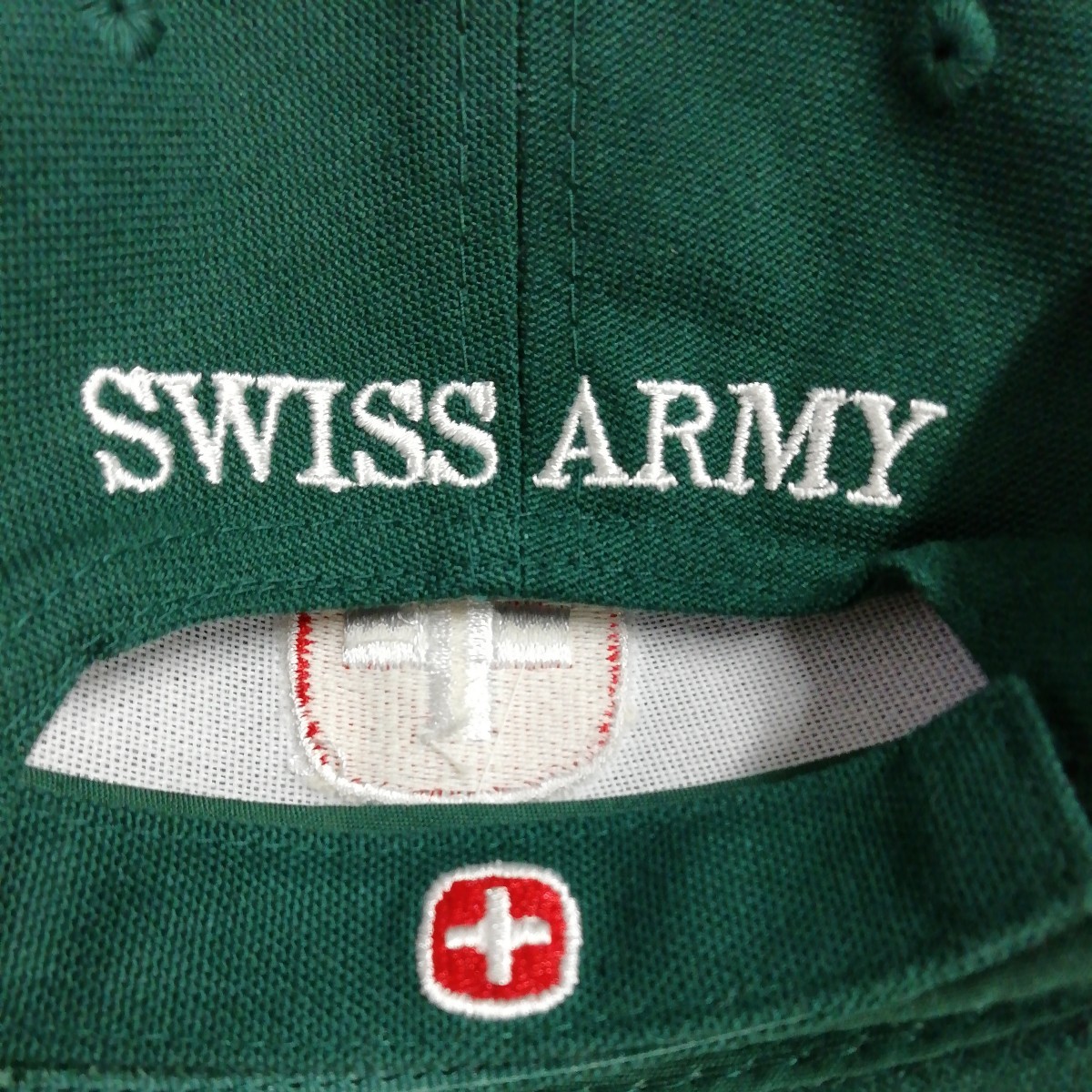 g_t　N464　スイスアーミー　キャップ　野球帽　SWISS ARMY　アウトドア　中古_画像7
