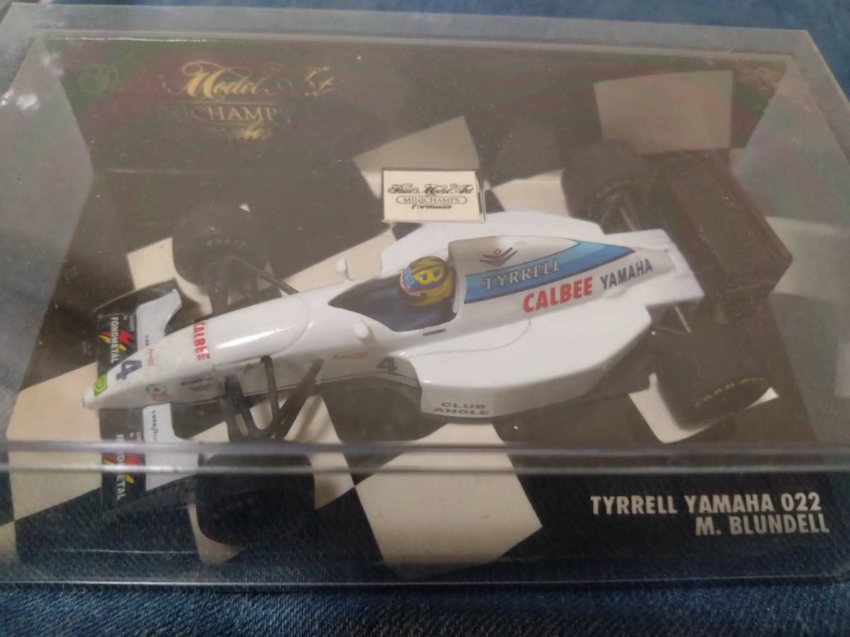 1/43 MINICHAMPS 1994年ティレルヤマハ022#4 M・ブランデル_画像1