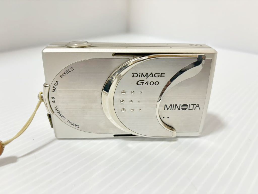 デジタルカメラ デジカメMINOLTA minolta ミノルタG400 g400 通電未確認_画像6