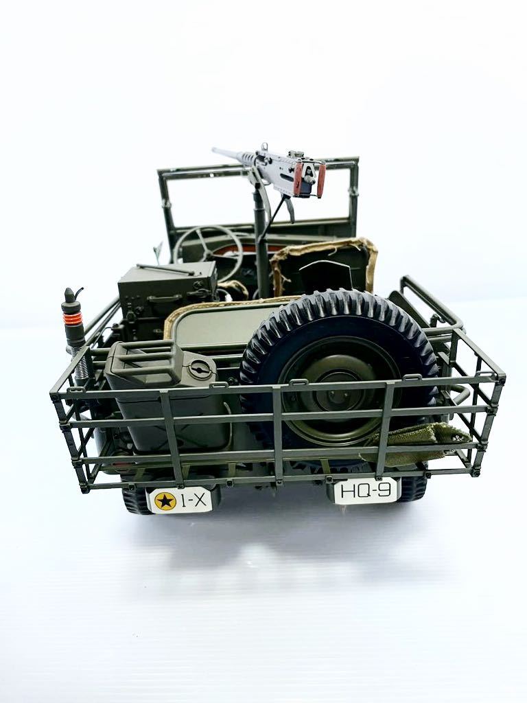 アシェット 1/8スケール ウイリスMB Willys MB Jeep ジープ　ダイキャストモデル 動作未確認　欠品あり_画像7