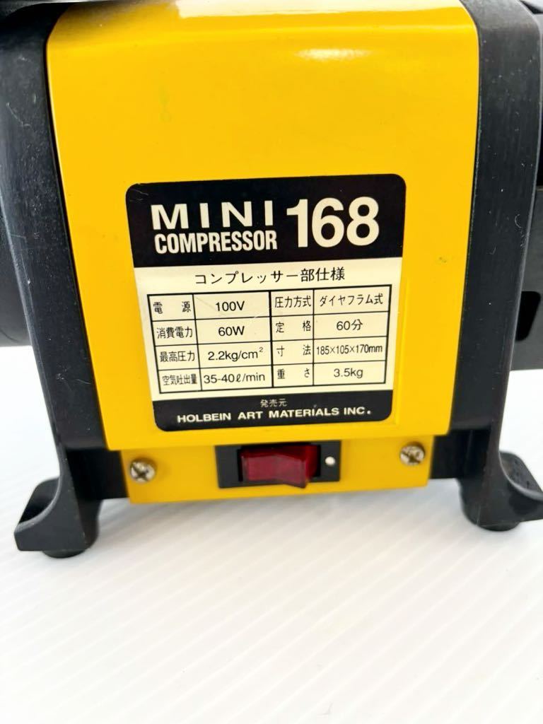 MINI COMPRESSOR 168 mini compressor 168 DIY 動作品_画像2