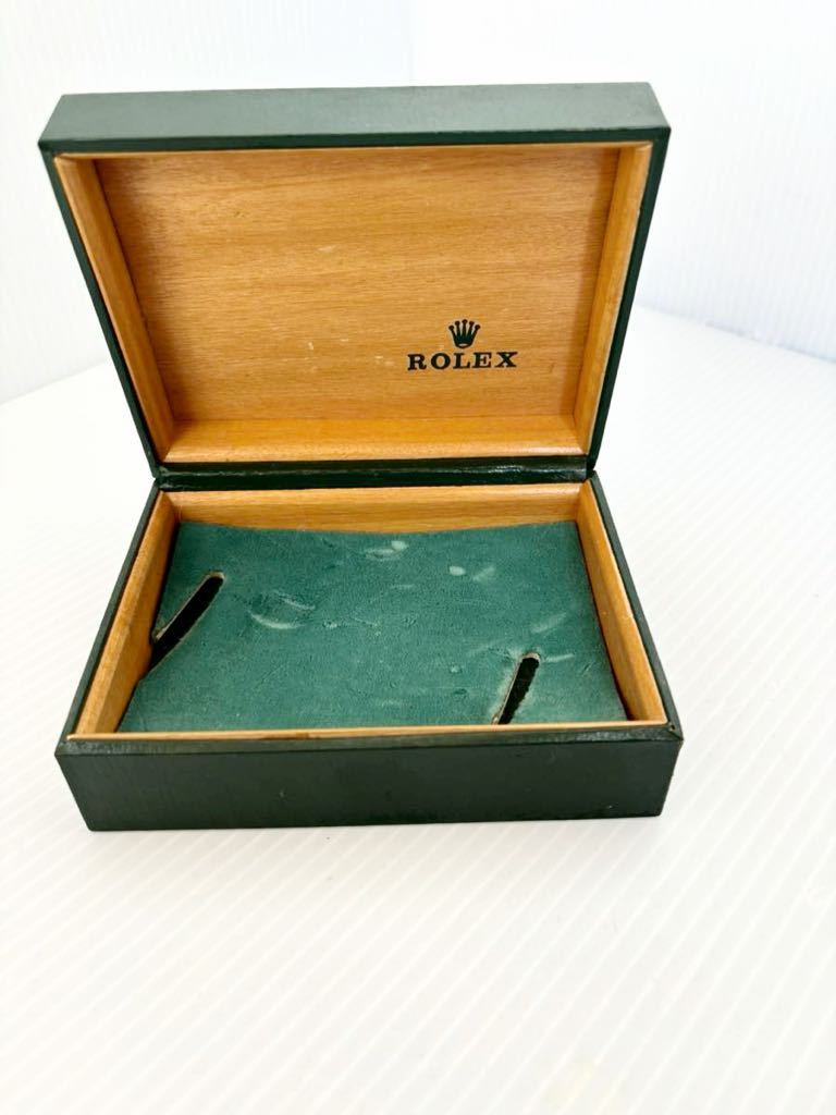 配送 ROLEX ロレックス 腕時計用 ケース 空箱 グリーン 緑 旧箱 - 時計
