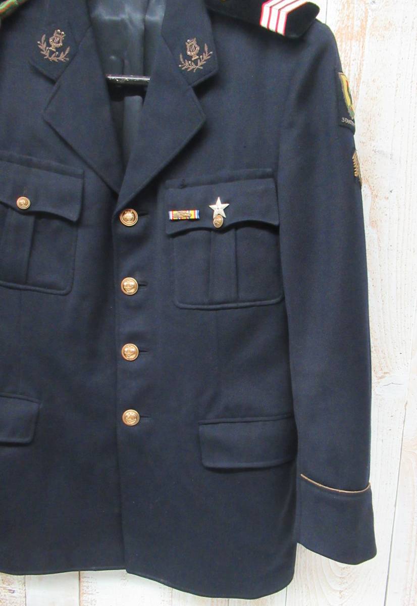 VINTAGE EURO古着＊FRANCE フランス＊ジャケット 制服 正装 肩章 襟章 SOULTZMATT ミリタリー ポリス 憲兵隊 現地買付 古着卸 _画像6