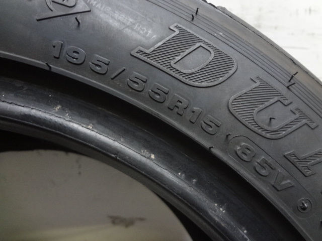 ◆◇ダンロップ Sタイヤ DIREZZA 03G 195/55R15 R3 2022年製 2本 ③◇◆_画像9