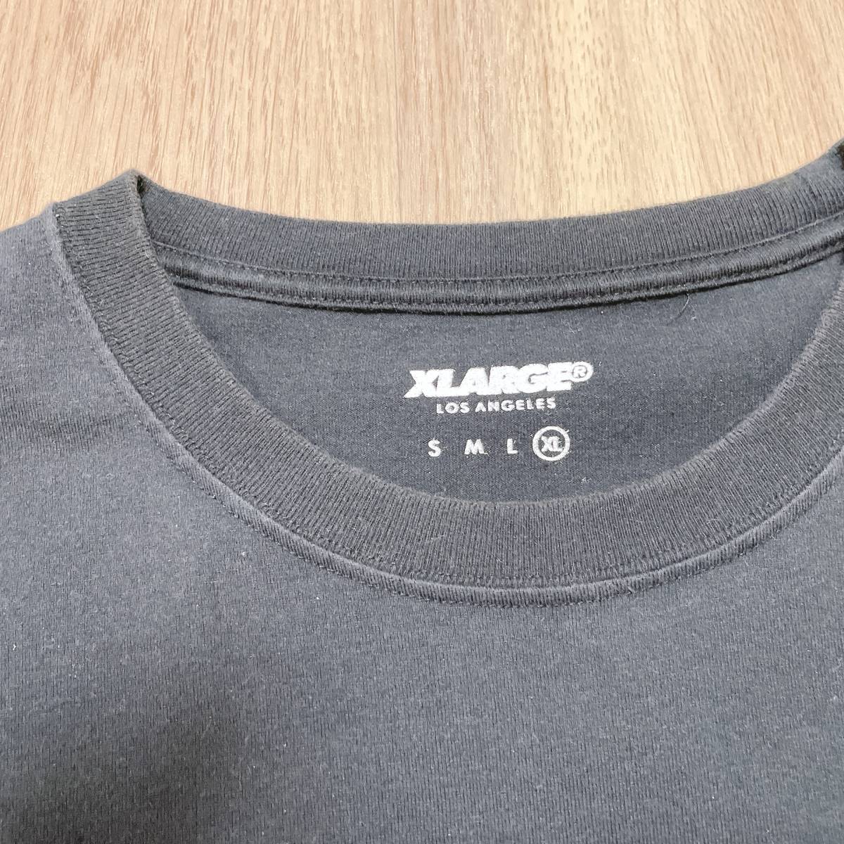 XLARGE エクストララージ　ロンT　黒　魔法のランプ　サイズ　XL_画像3