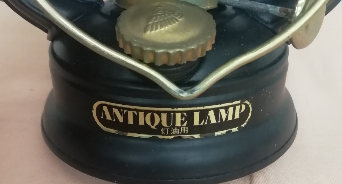 ランタン 灯油 WINGED WHEEL　アウトドア キャンプ ANTIQUE LAMP アンティーク ◆No3009_画像3