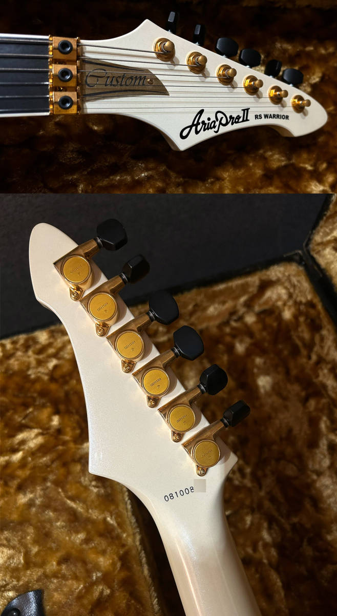 Aria Pro II RS WARRIOR Custom 2 アリアプロ 聖飢魔II 大橋隆志 Aria Pro II RS WARRIOR Custom 2 アリアプロ 聖飢魔II 大橋隆志