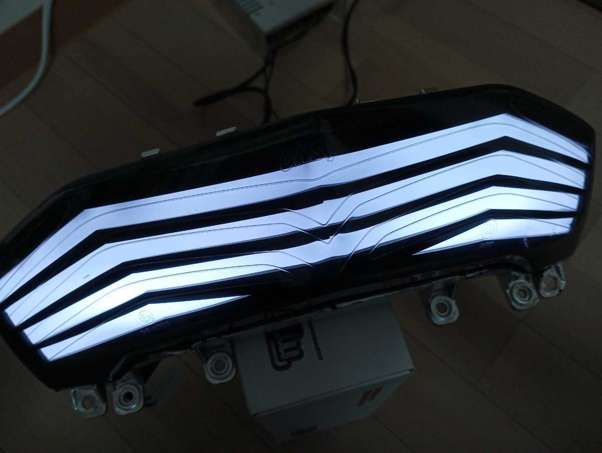 シグナスX社外ファイバーテールシーケンシャル7色レインボー3型 シグナスX社外ファイバーテールシーケンシャル7色レインボー3型