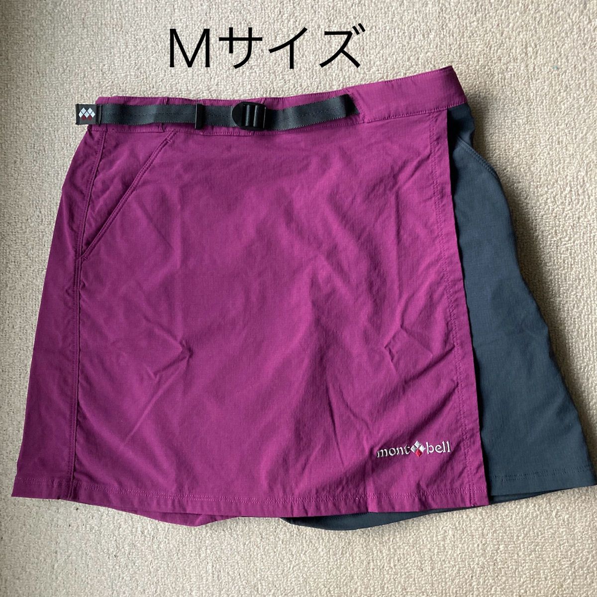 ☆☆真凛様　専用☆☆モンベル mont-bell ストレッチ ラップパンツ スカート ショートパンツ　Ｍサイズ　