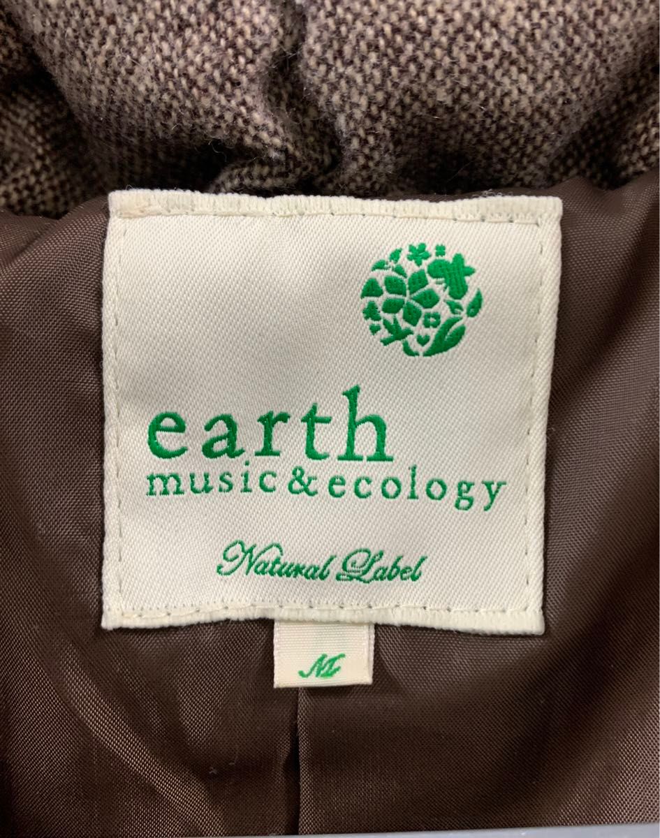 中綿ジャケット　earth music&ecology natural label サイズM