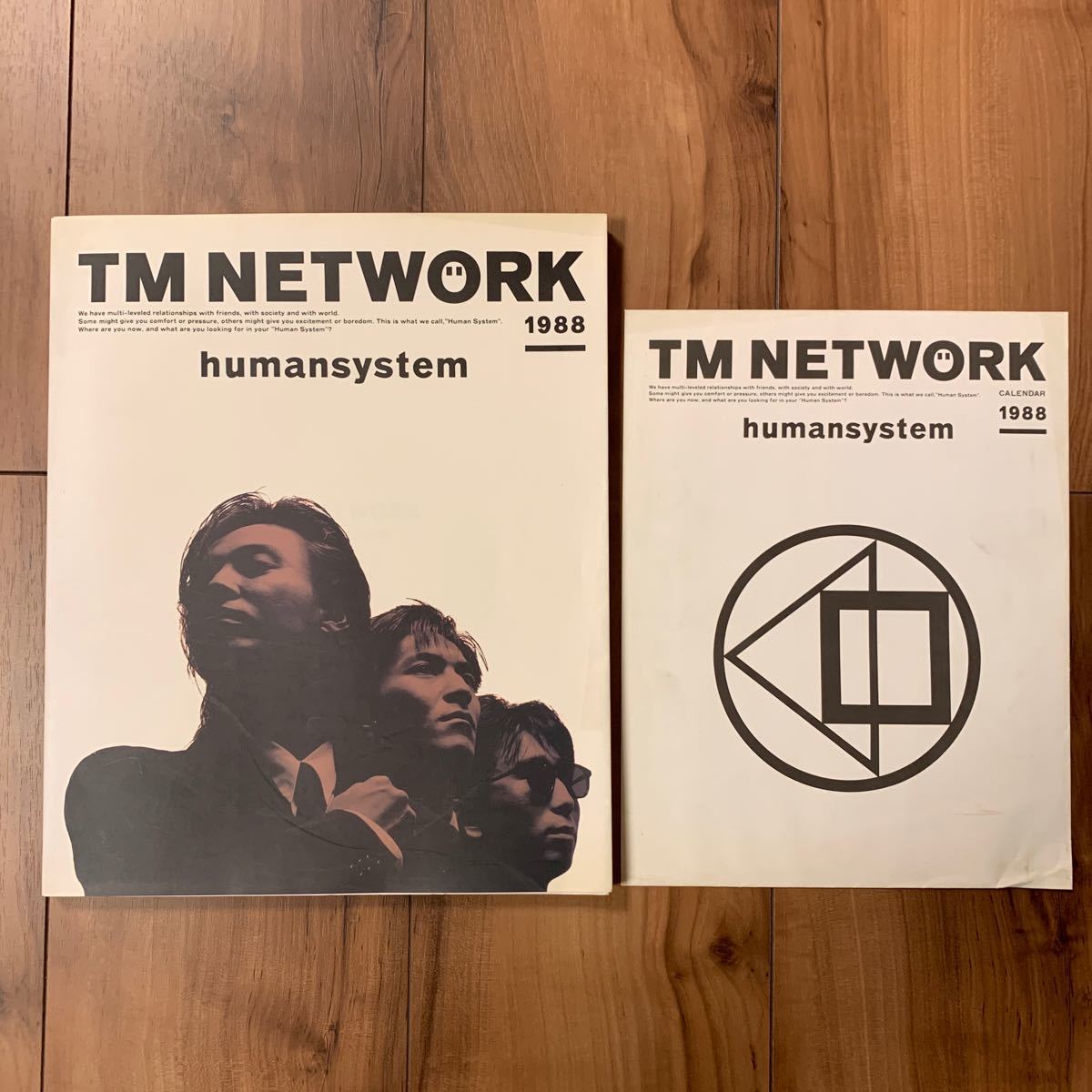 TMNETWORK TM NETWORK humansystem TMN 小室哲哉 写真集 1988 宇都宮隆 ヒューマンシステム_画像1