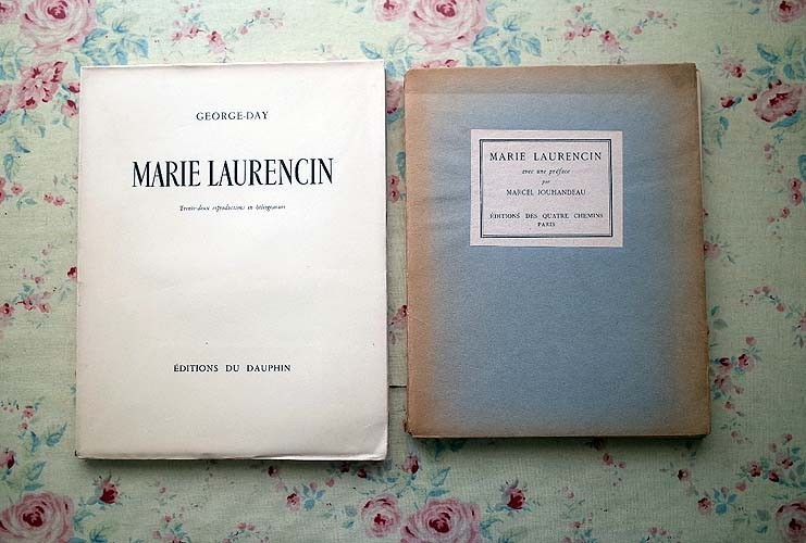 45534/マリー・ローランサン 画集 2冊セット Marie Laurencin 1928年・1947年発行 Trente-Deux Reproductions en Heliogravure