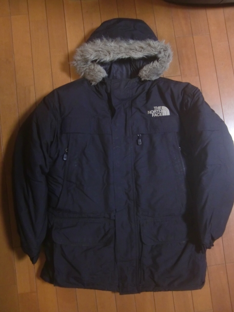 90s the north face ノースフェイス マクマードジャケット 黒 S