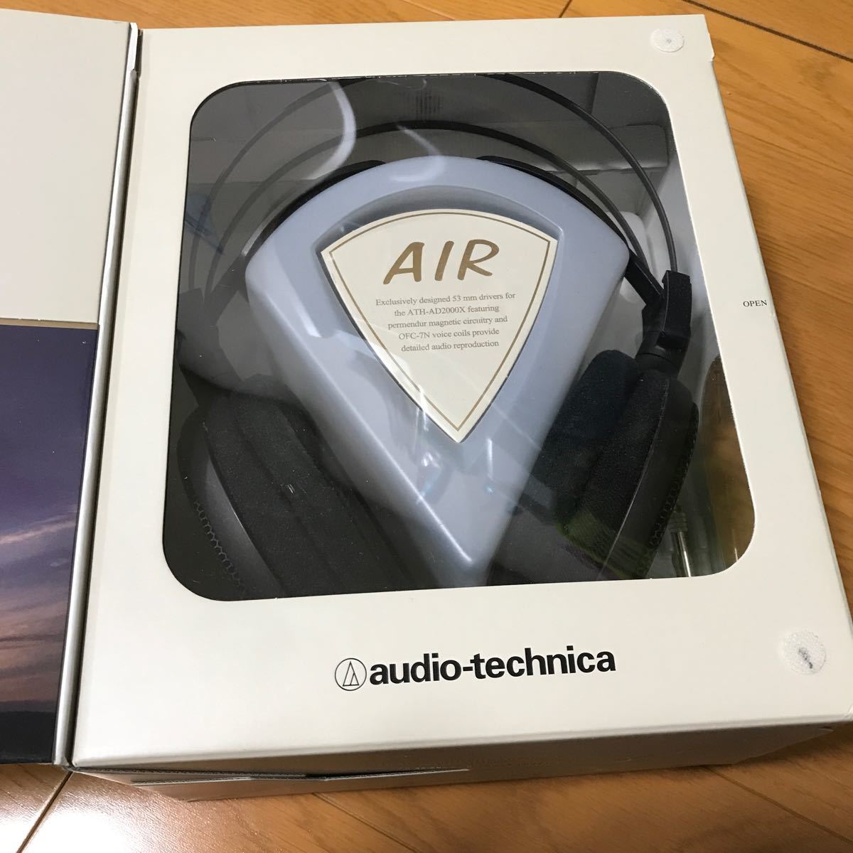 美品 audio-technica ATH-AD2000X ヘッドホン オーディオテクニカ 開放型