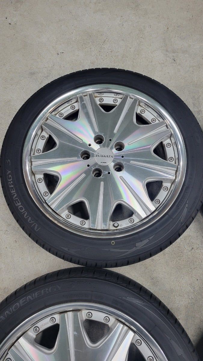 ワーク ヴァリアンツァ WORK VARIANZA 18インチ 7.5J +48 5H PCD114.3 225/45R18 91W TOYO NANOENERGY3PLUS 美品！_画像5