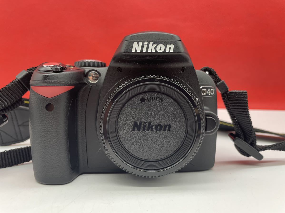 美品!! Nikon D40 Kit デジタル一眼 カメラレンズ AF-S DX Zoom-NIKKOR 