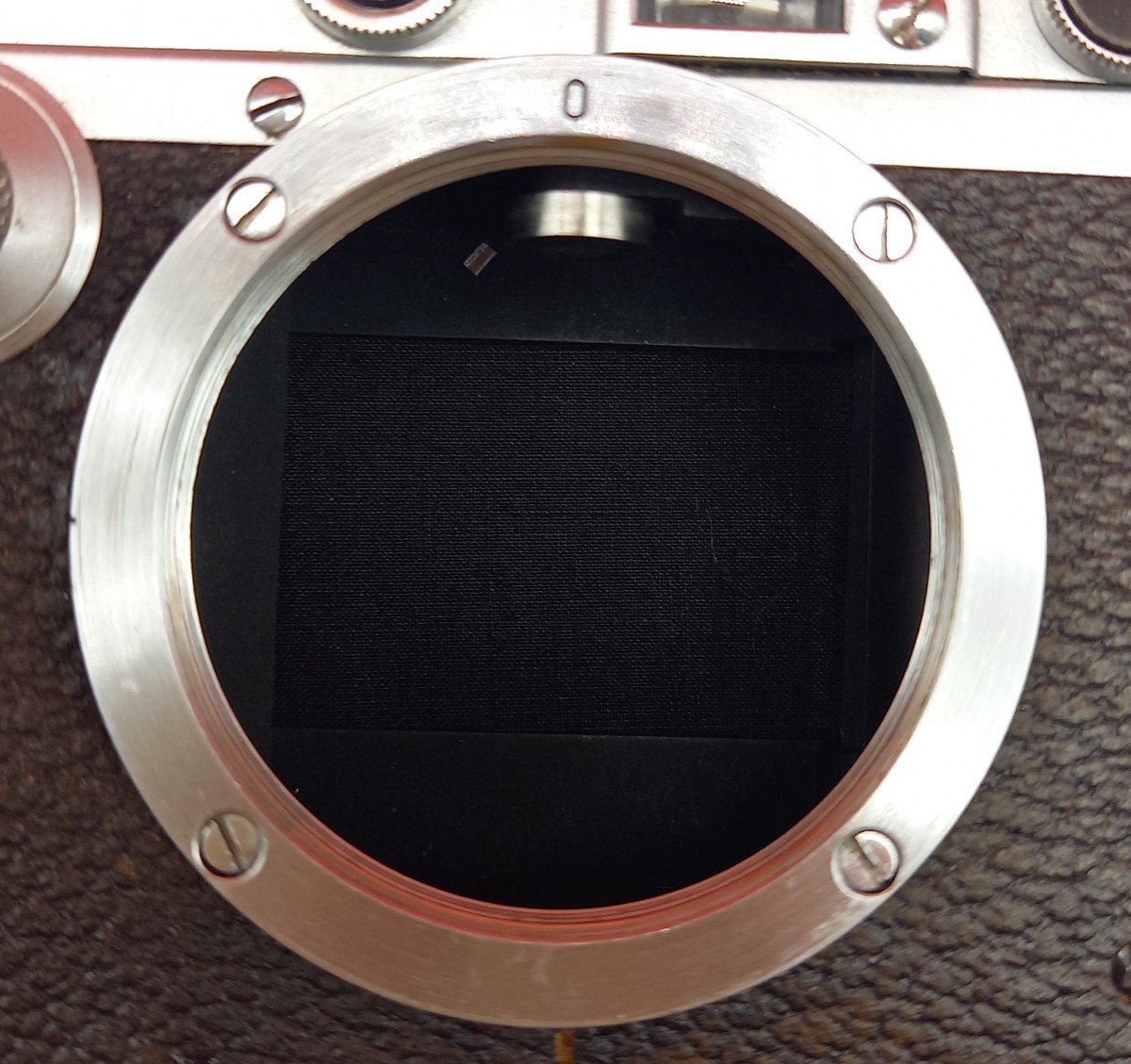 ■防湿庫保管品 Leica Ⅲa 3a ボディ Ernst Leitz Wetzlar Summar 5cm F2 レンズ レンジファインダー 動作確認済 シャッターOK ライカ_画像7