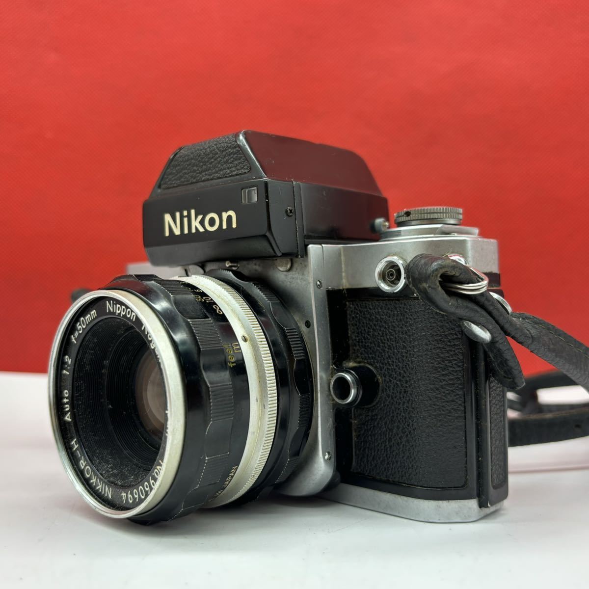 ◆ Nikon F2 フォトミック DP-1 フィルムカメラ 一眼レフカメラ ボディ NIKKOR-H Auto F2 50mm レンズ ジャンク ニコン_画像2